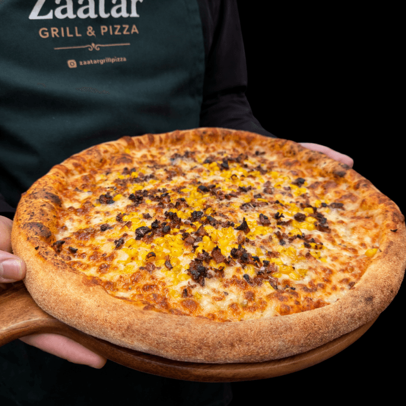 Bacon & Corn Pizza