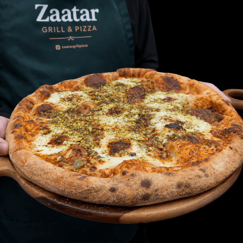 Zaatar & Pistachio Pizza