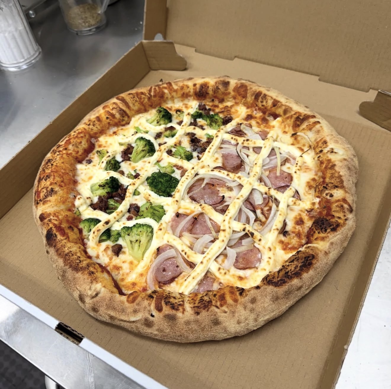 Half & Half Pizza